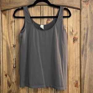 Gray Sleeveless Tank Top